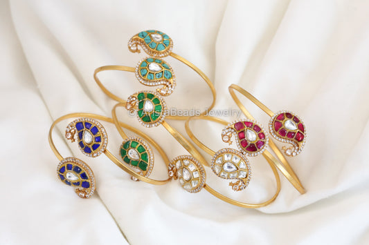 Jadau & CZ Adjustable Bracelets- Style 2