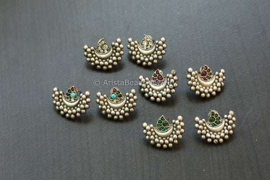 Silver Look Studs - Colors available