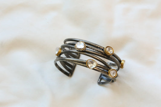 Boutique Collection Kundan Bracelet (Openable)