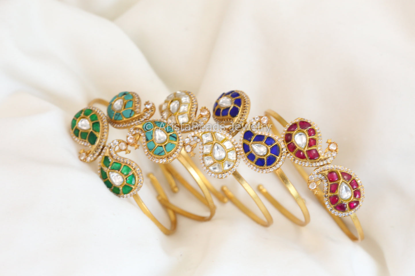 Jadau & CZ Adjustable Bracelets