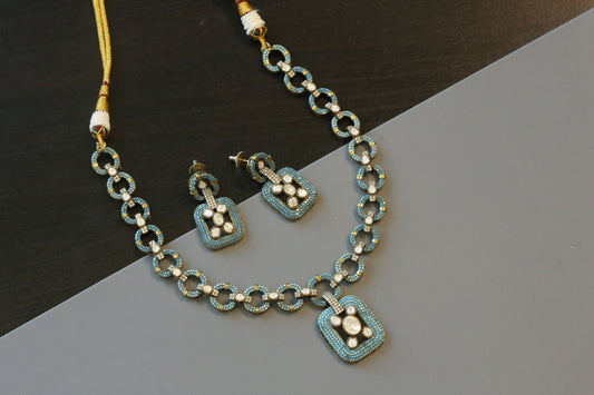 Claire Premium CZ Set  - Turquoise