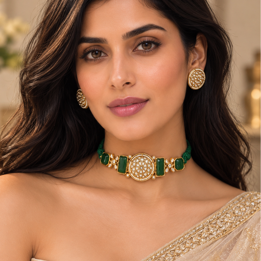 Kundan choker