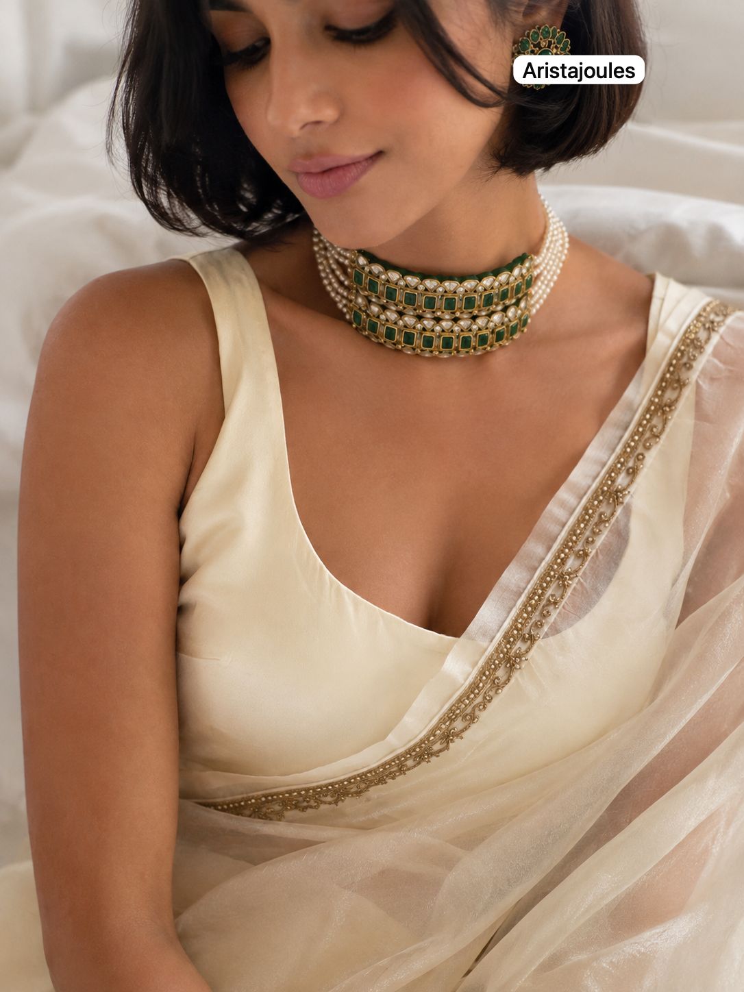 Designer Vintage Polish Jadau Choker Set