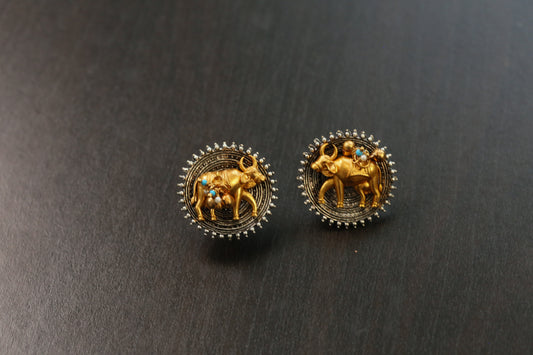 Nandi Polki CZ Earrings (102-07)