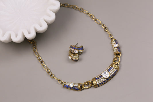 Tara Pave Setting Premium CZ Set  (104-54)