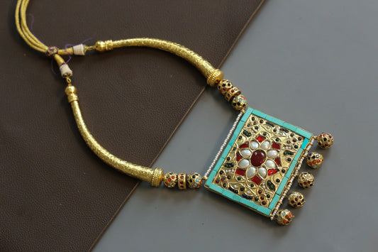 Jadai Work Hasli Necklace - Style 1