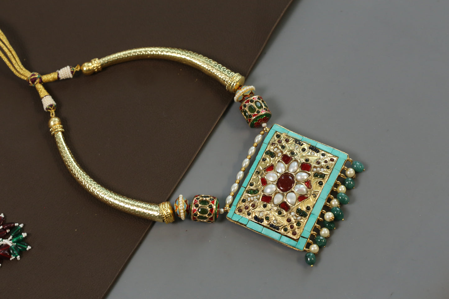 Jadai Work Hasli Necklace - Style 3