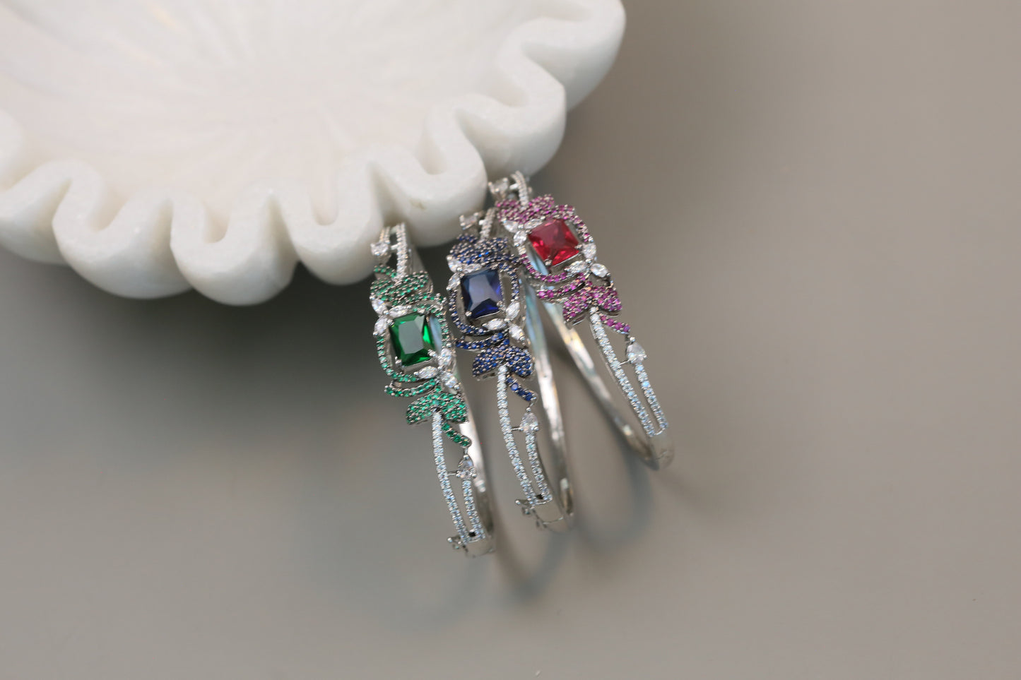 Dainty CZ Openable Bracelets