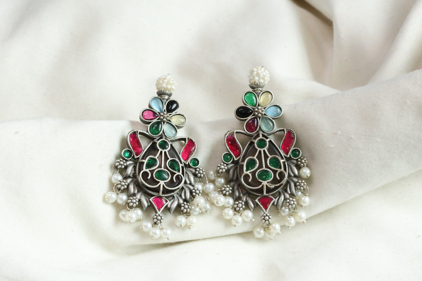 Lara Fusion Earrings -Multi