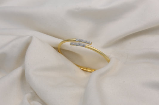 Openable Diamond Setting CZ  Bracelet - ABJ-B101-21