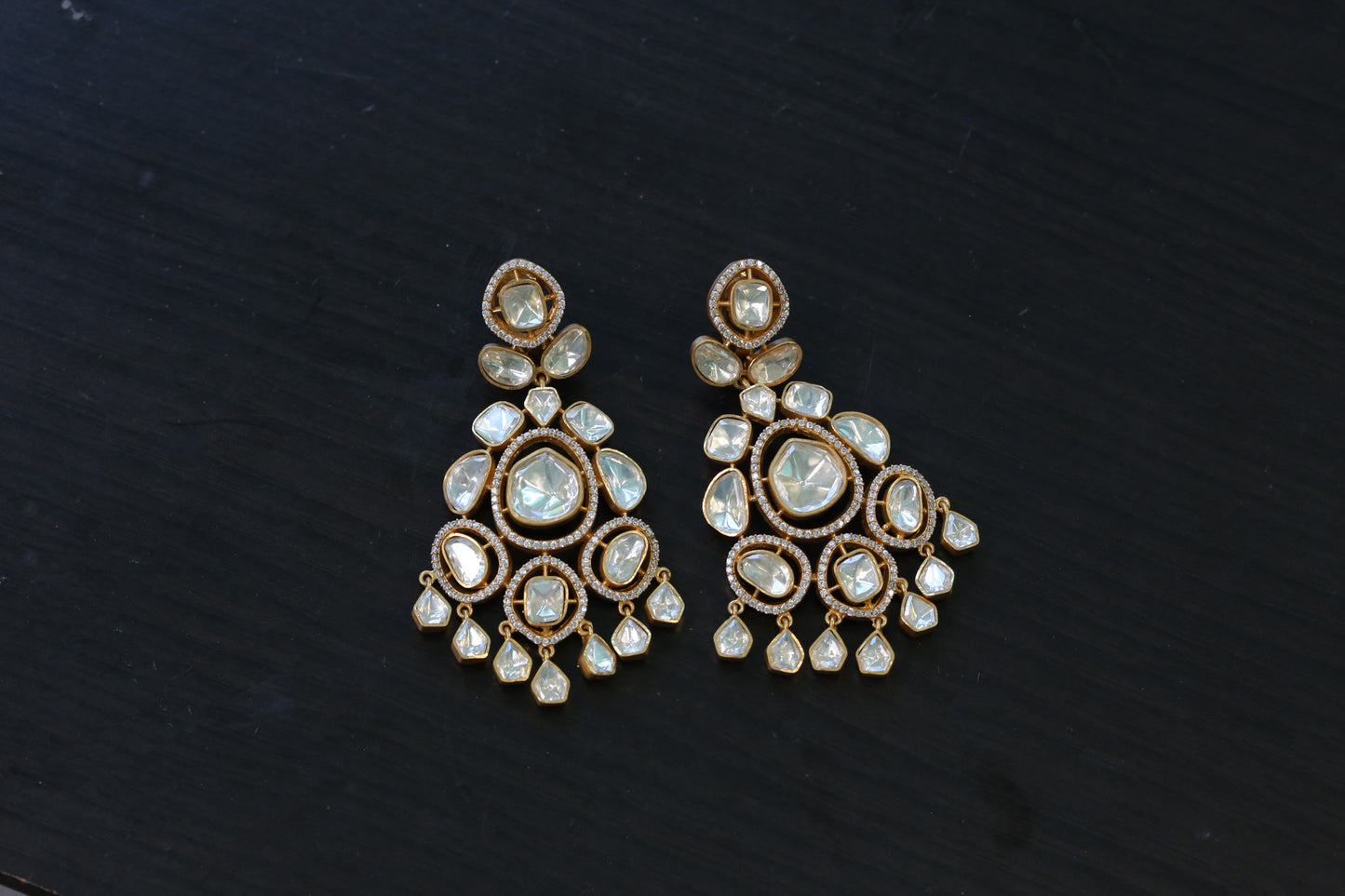 Aarushi Real Moissanite Earrings