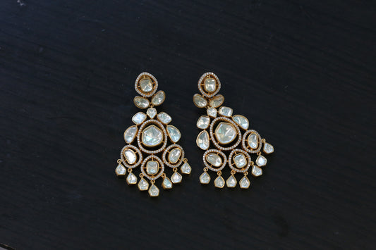 Aarushi Real Moissanite Earrings