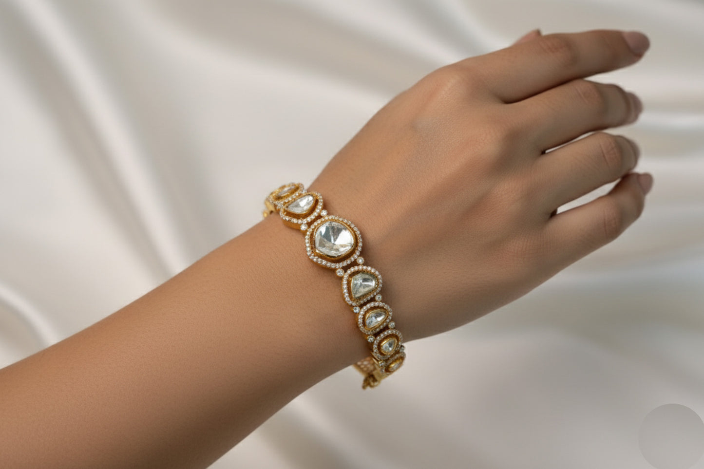 Real Moissanite Bracelet