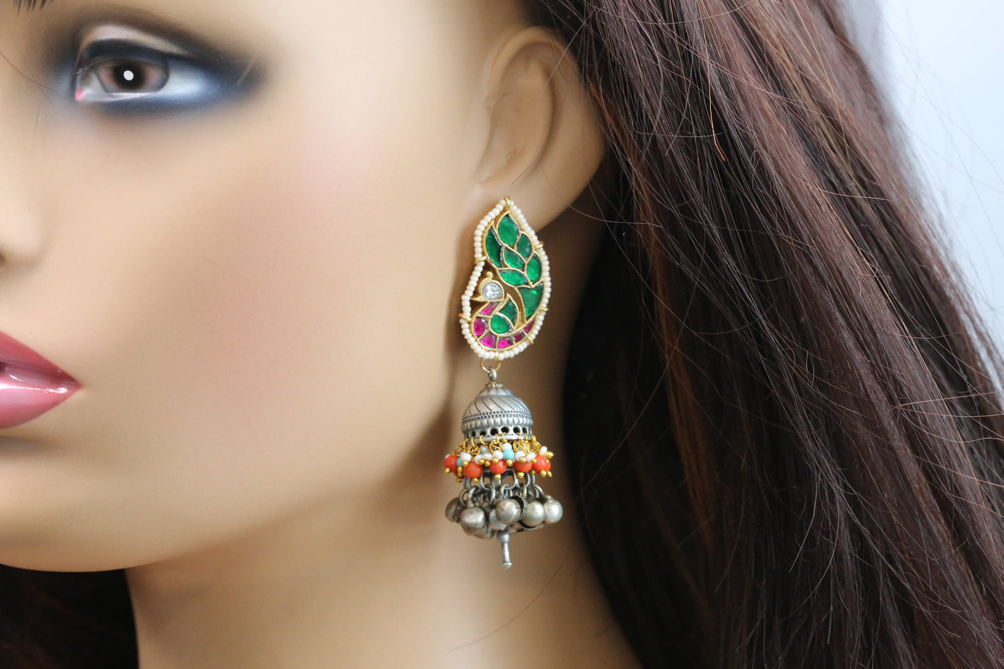 Nimisha Fusion Jhumka - Style 1