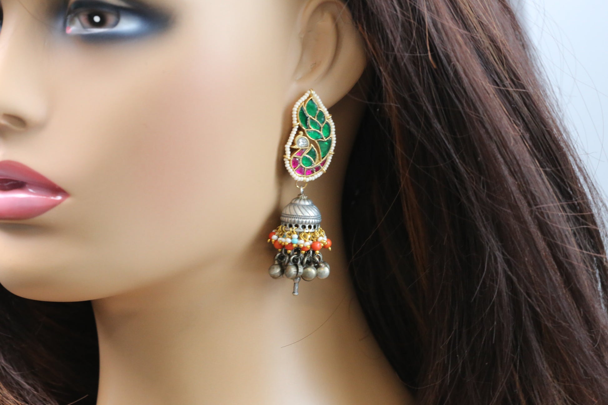 Nimisha Fusion Jhumka - Style 1