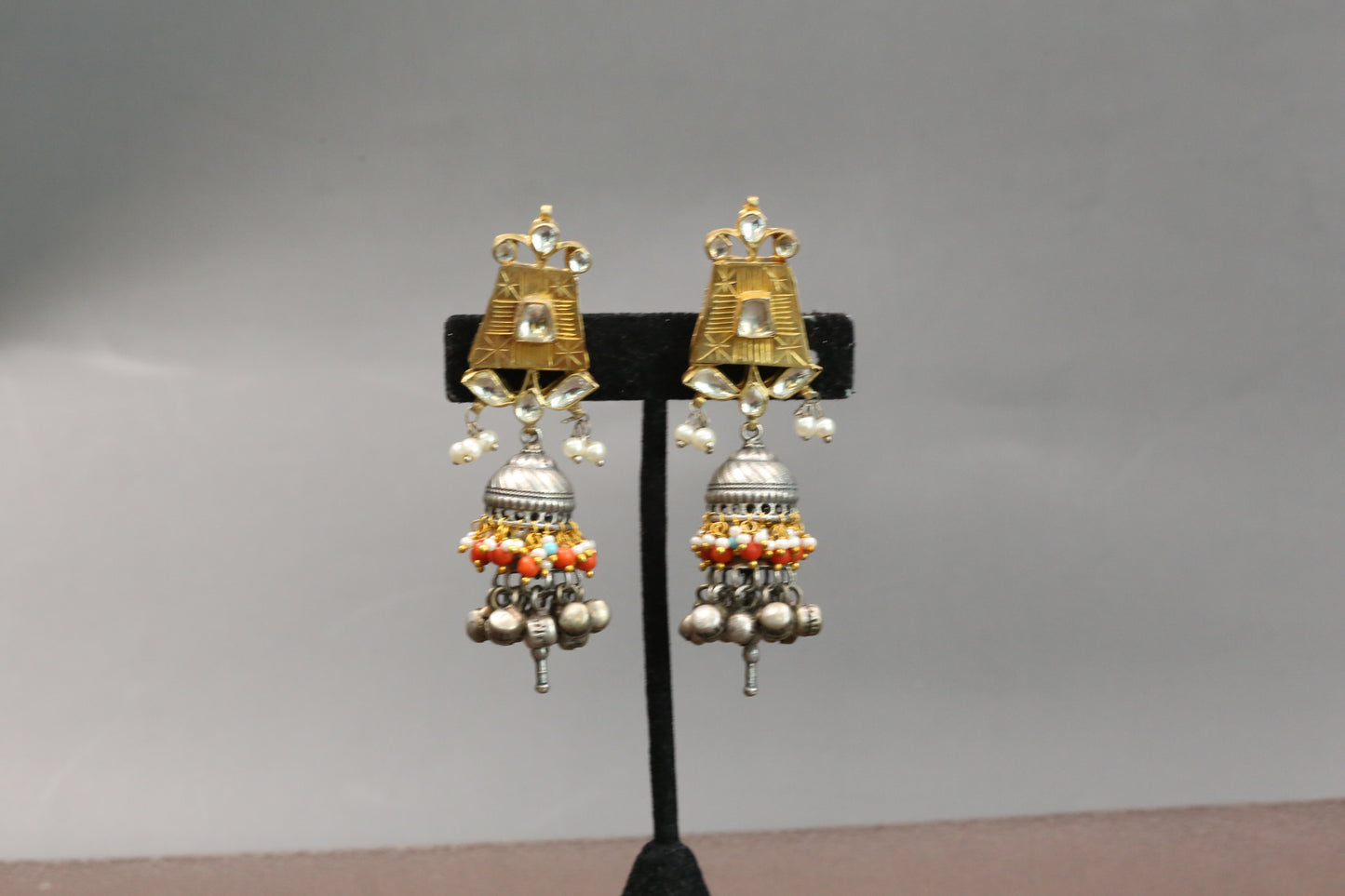 Nimisha Fusion Jhumka - Style 2
