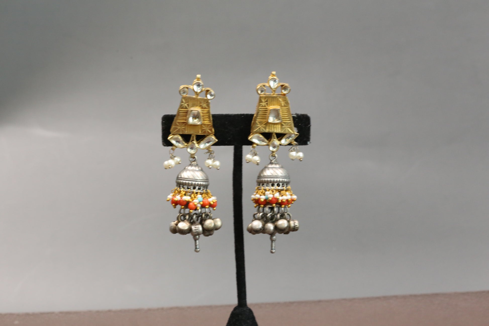 Nimisha Fusion Jhumka - Style 2