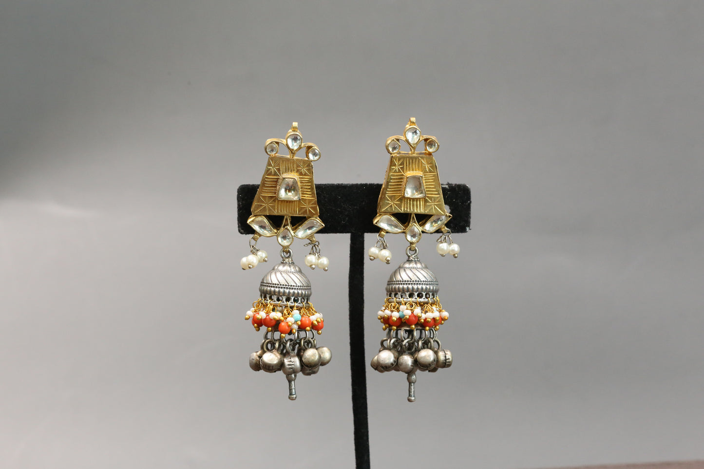 Nimisha Fusion Jhumka - Style 2