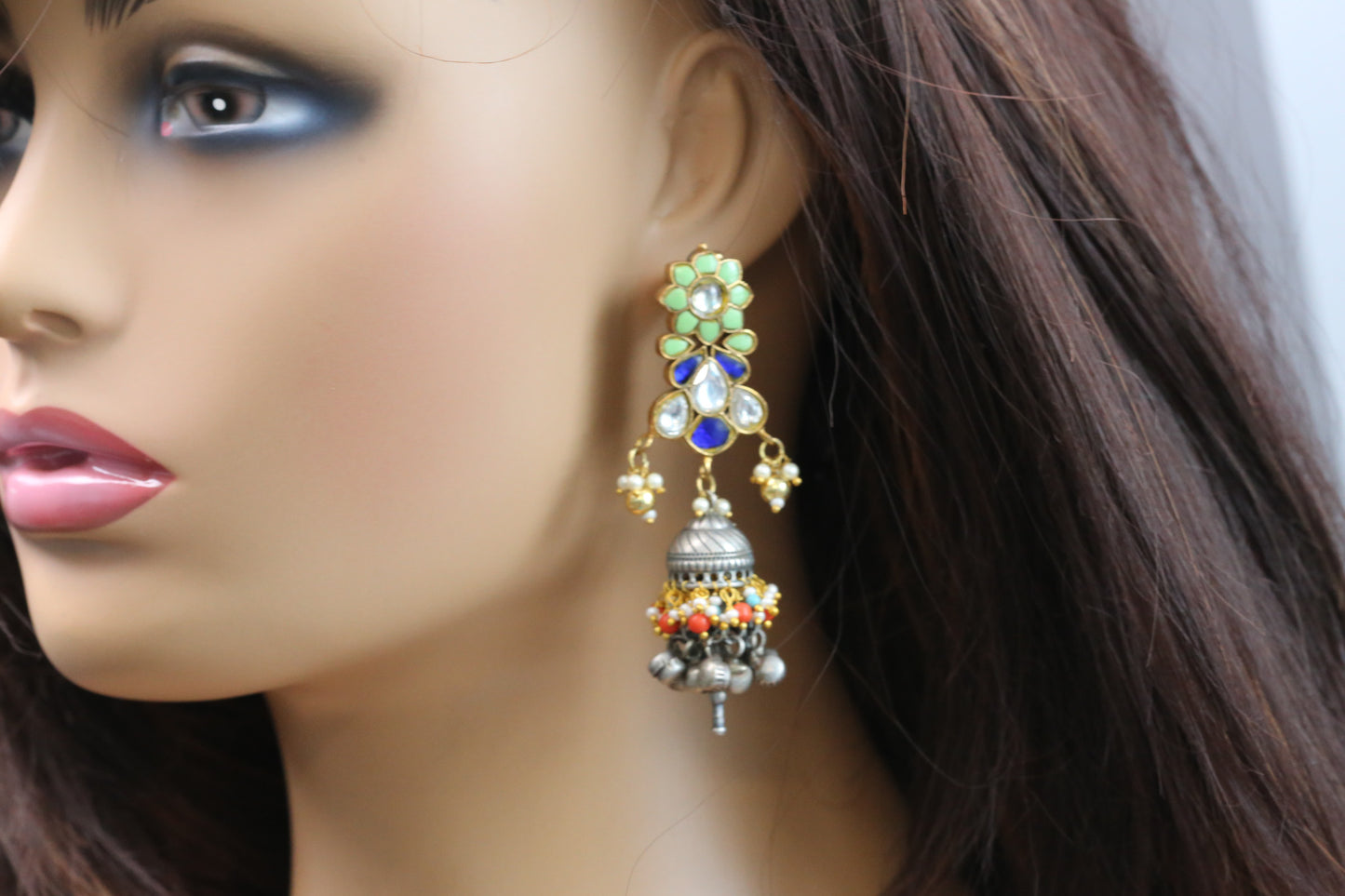 Nimisha Fusion Jhumka - Style 4