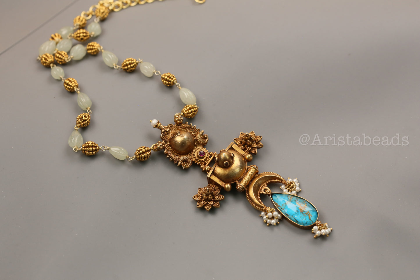 925 Silver Temple Necklace