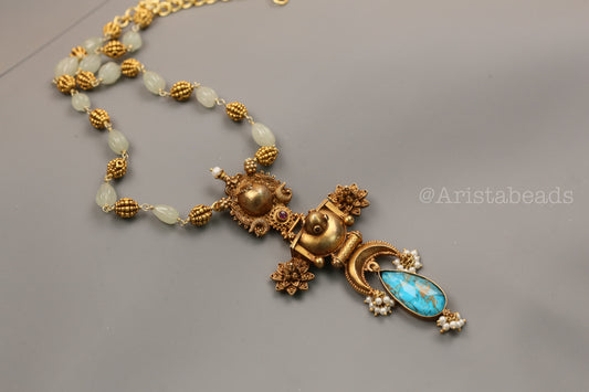 925 Silver Temple Necklace