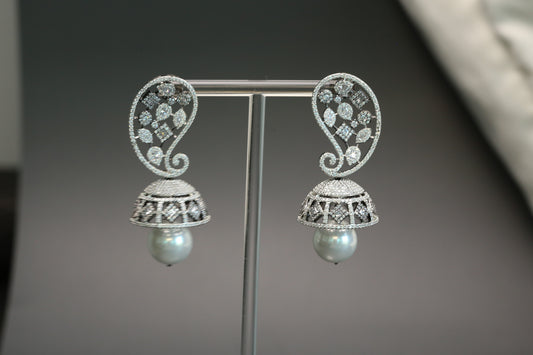 Victorian Finish Paisley Jhumka