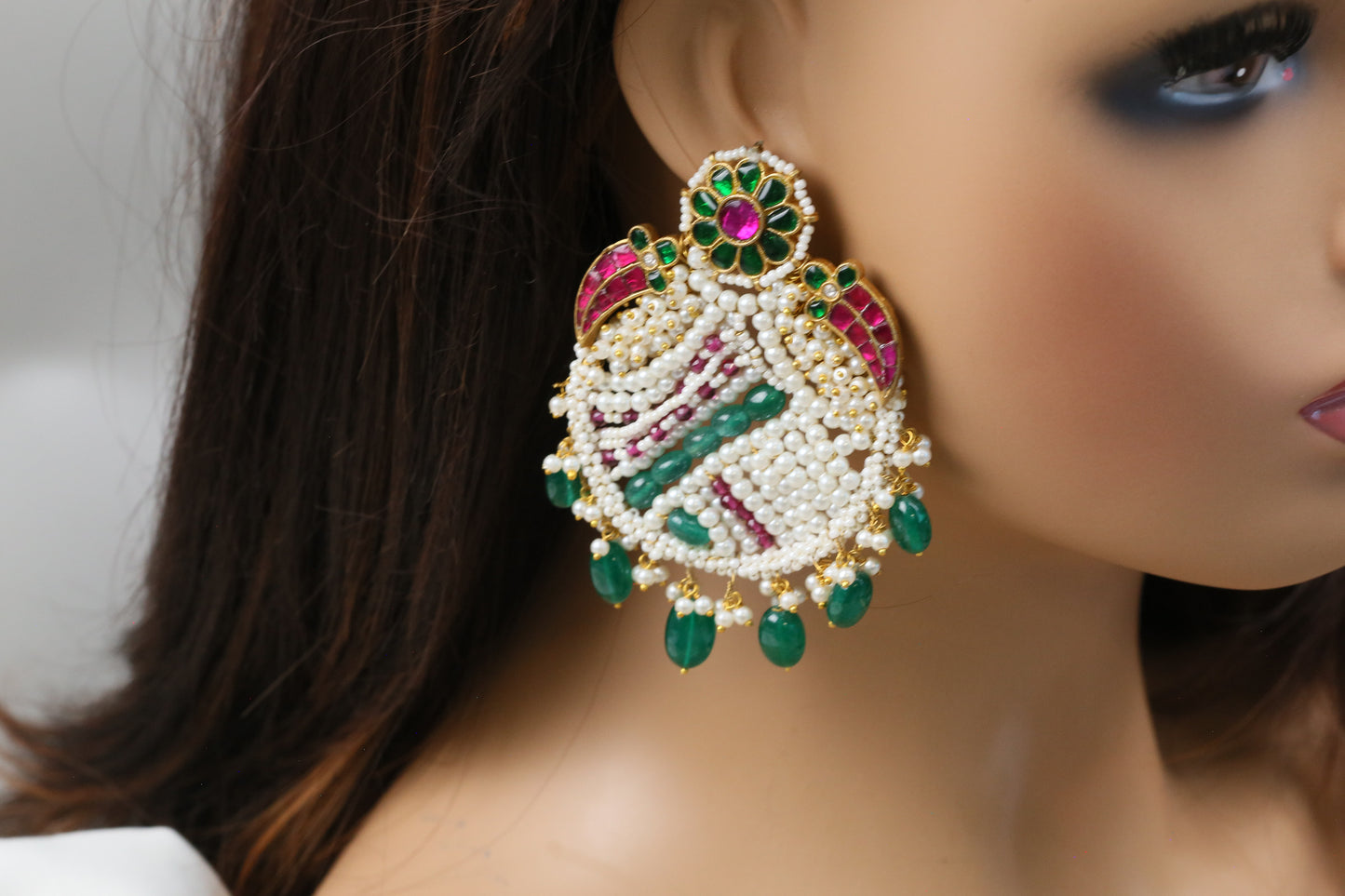 Designer Kundan Chandbaali