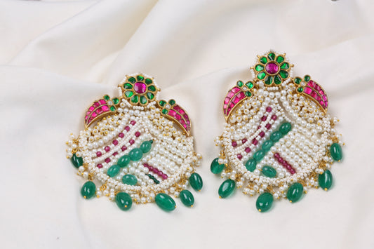 Designer Kundan Chandbaali