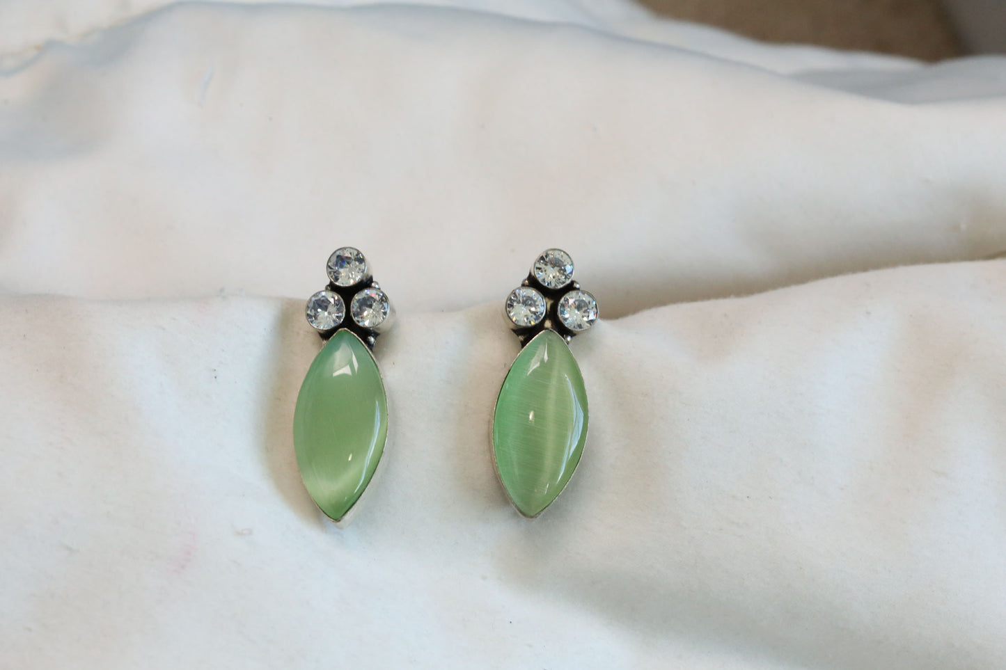 Monalisa Stone Studs (Colors Available)
