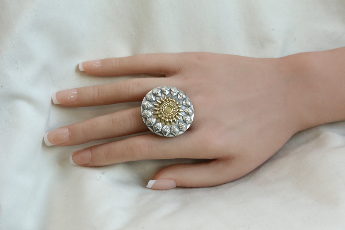 Surya Oxidized Ring (adjustable)