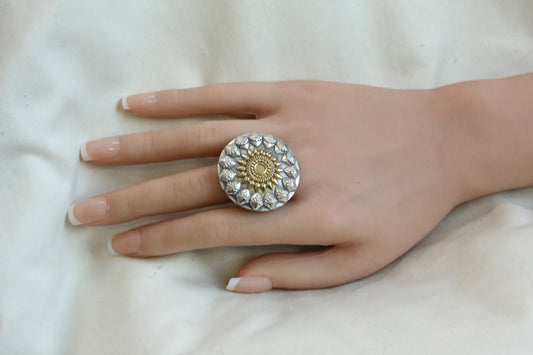 Surya Oxidized Ring (adjustable)