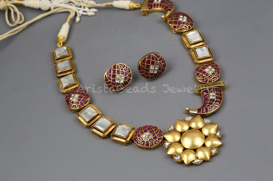 Kashish Designer Claw Necklace Set