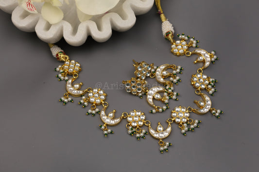 Chand Pachi Kundan Necklace Set