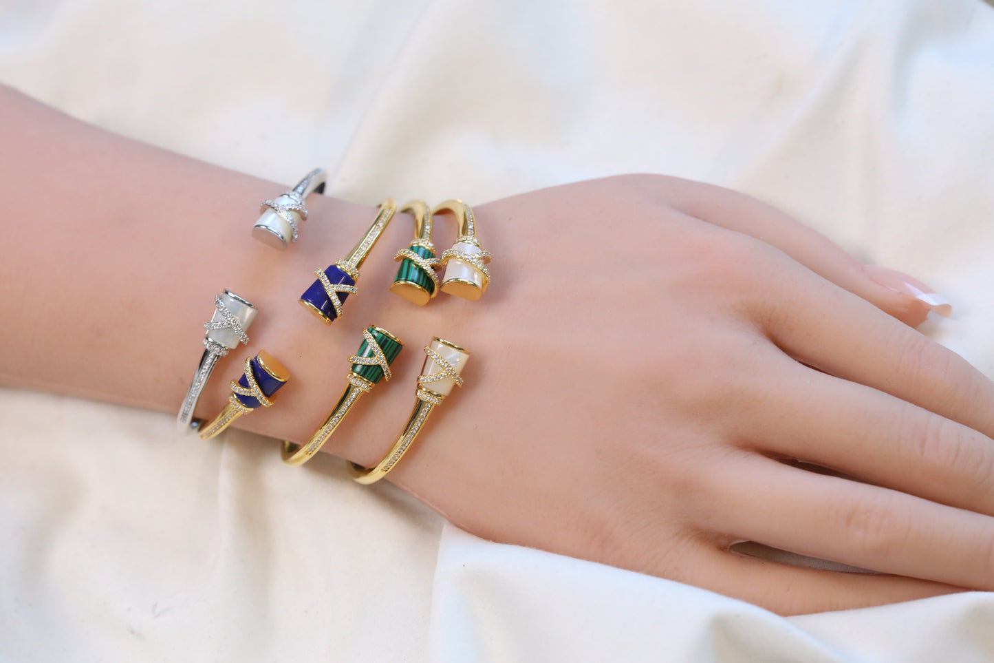 Lana Openable Micro CZ Bracelet