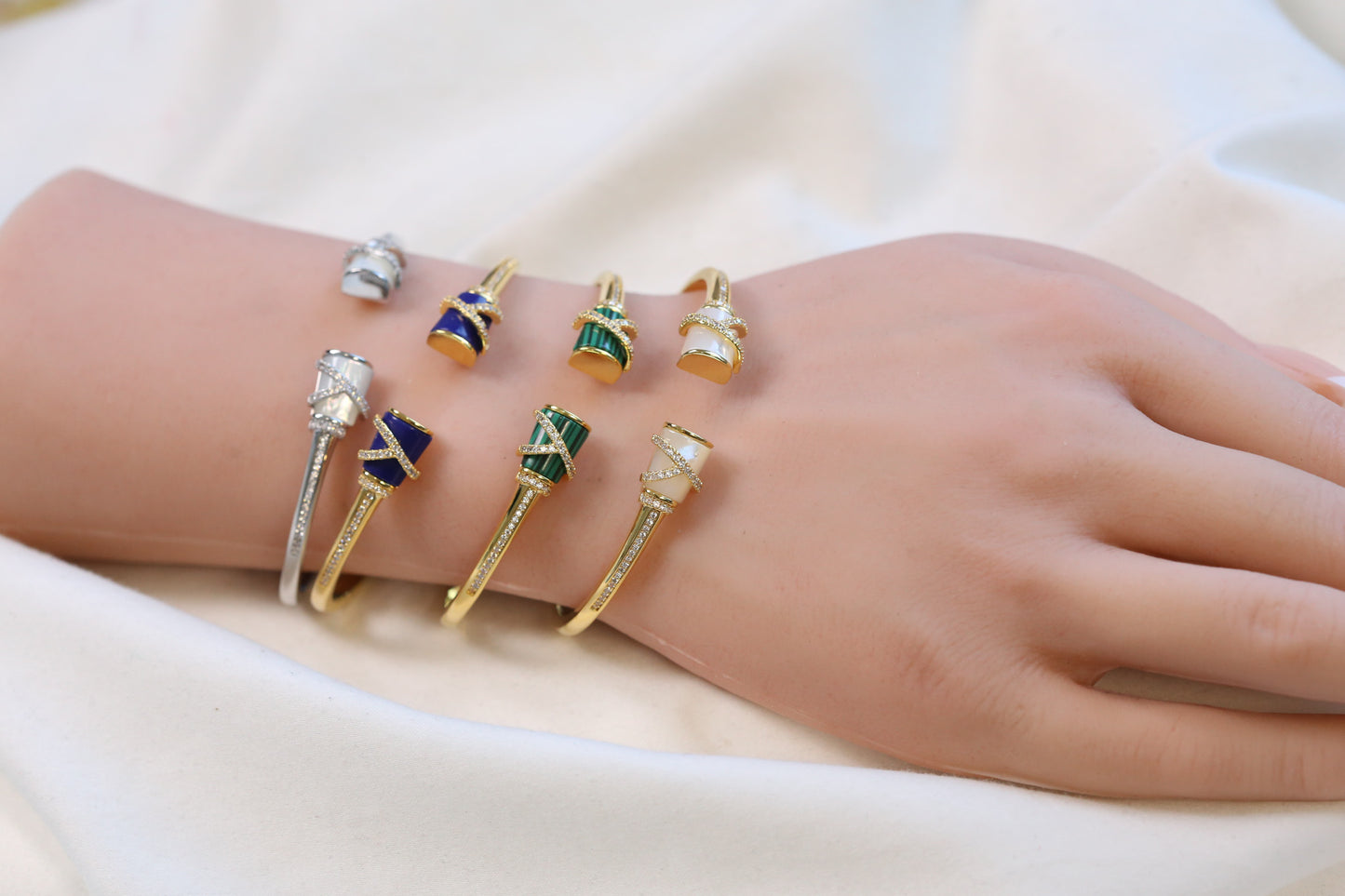 Lana Openable Micro CZ Bracelet