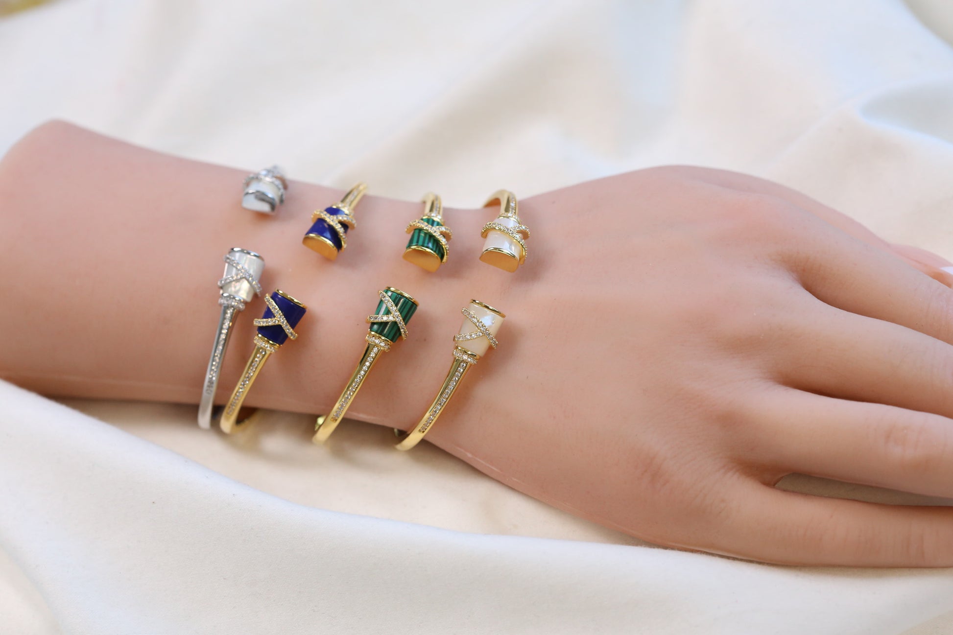 Lana Openable Micro CZ Bracelet