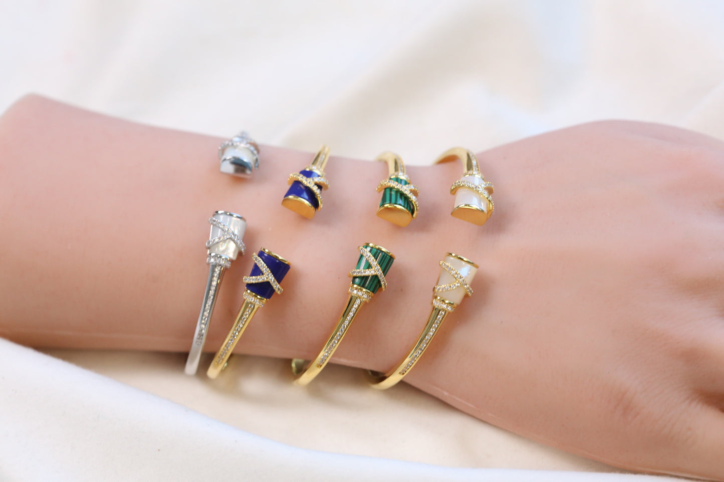 Lana Openable Micro CZ Bracelet