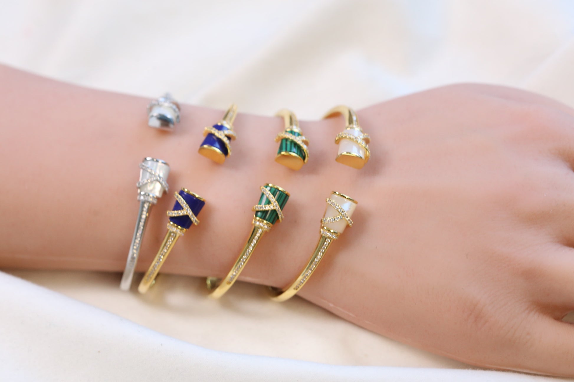 Lana Openable Micro CZ Bracelet