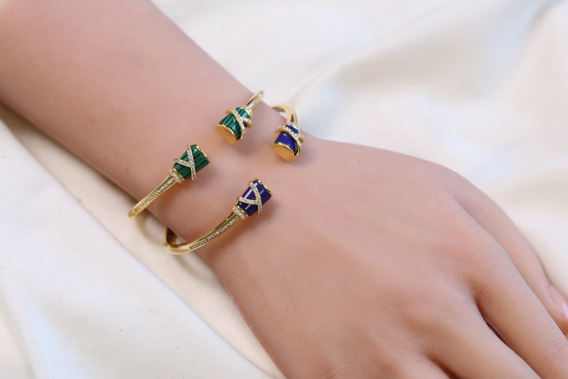 Lana Openable Micro CZ Bracelet