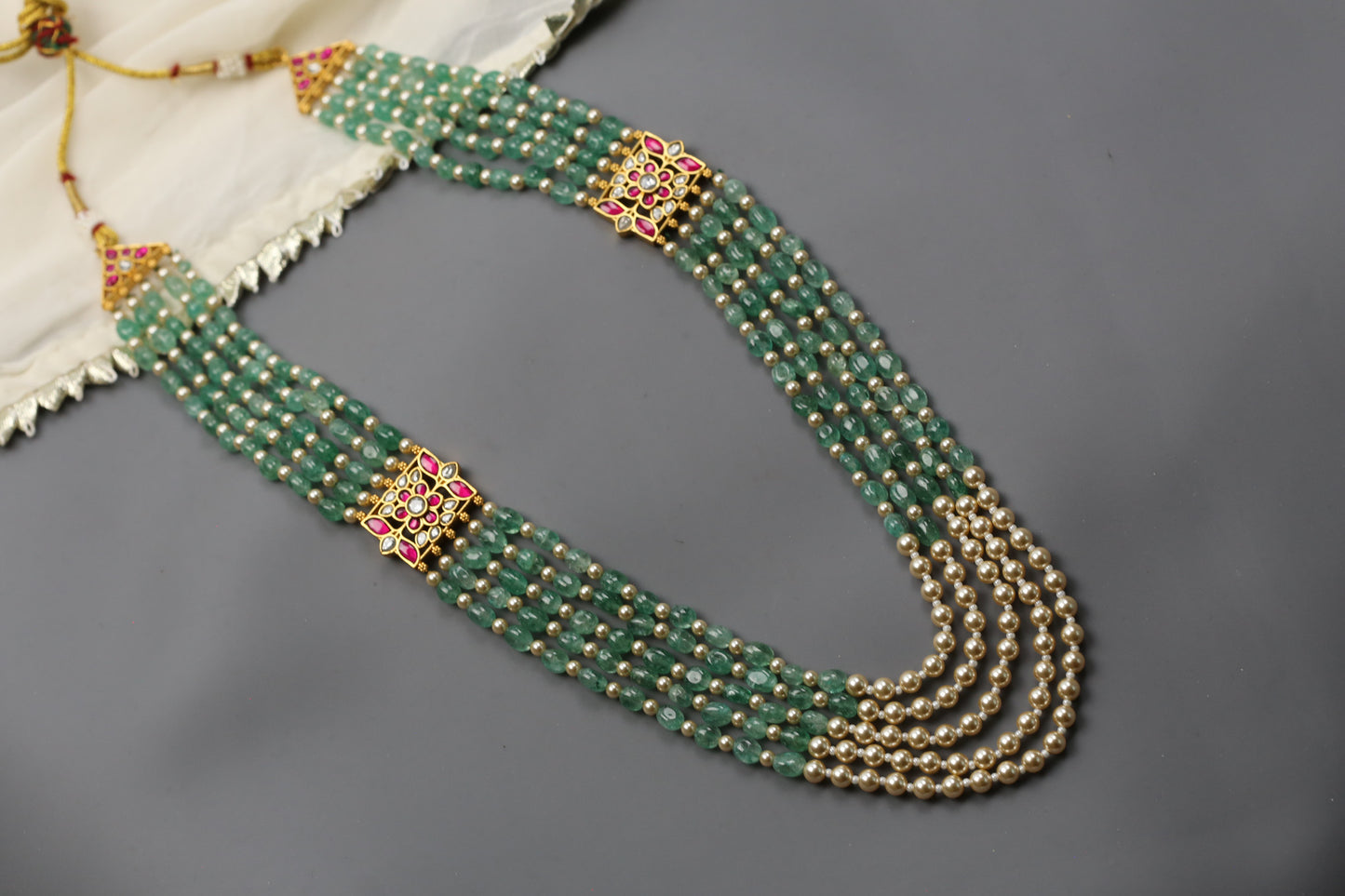Kavya Jadau Kundan Haaram Necklace