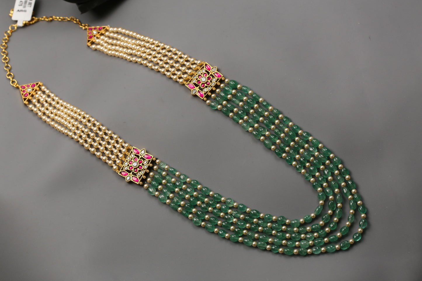 Lata Jadau Kundan Haaram Necklace