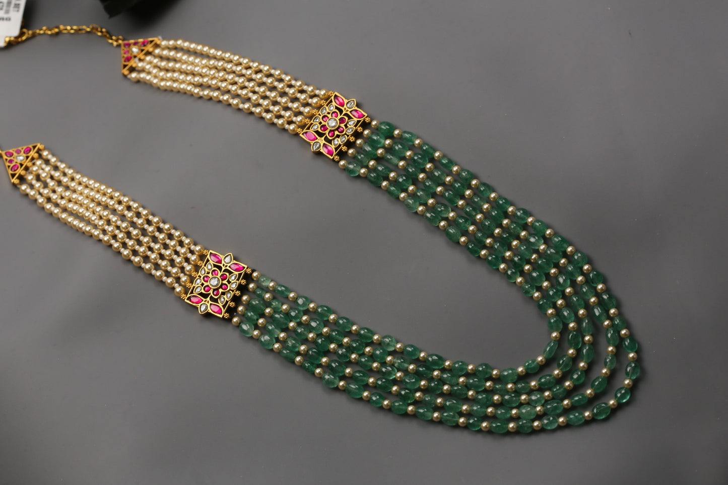 Lata Jadau Kundan Haaram Necklace