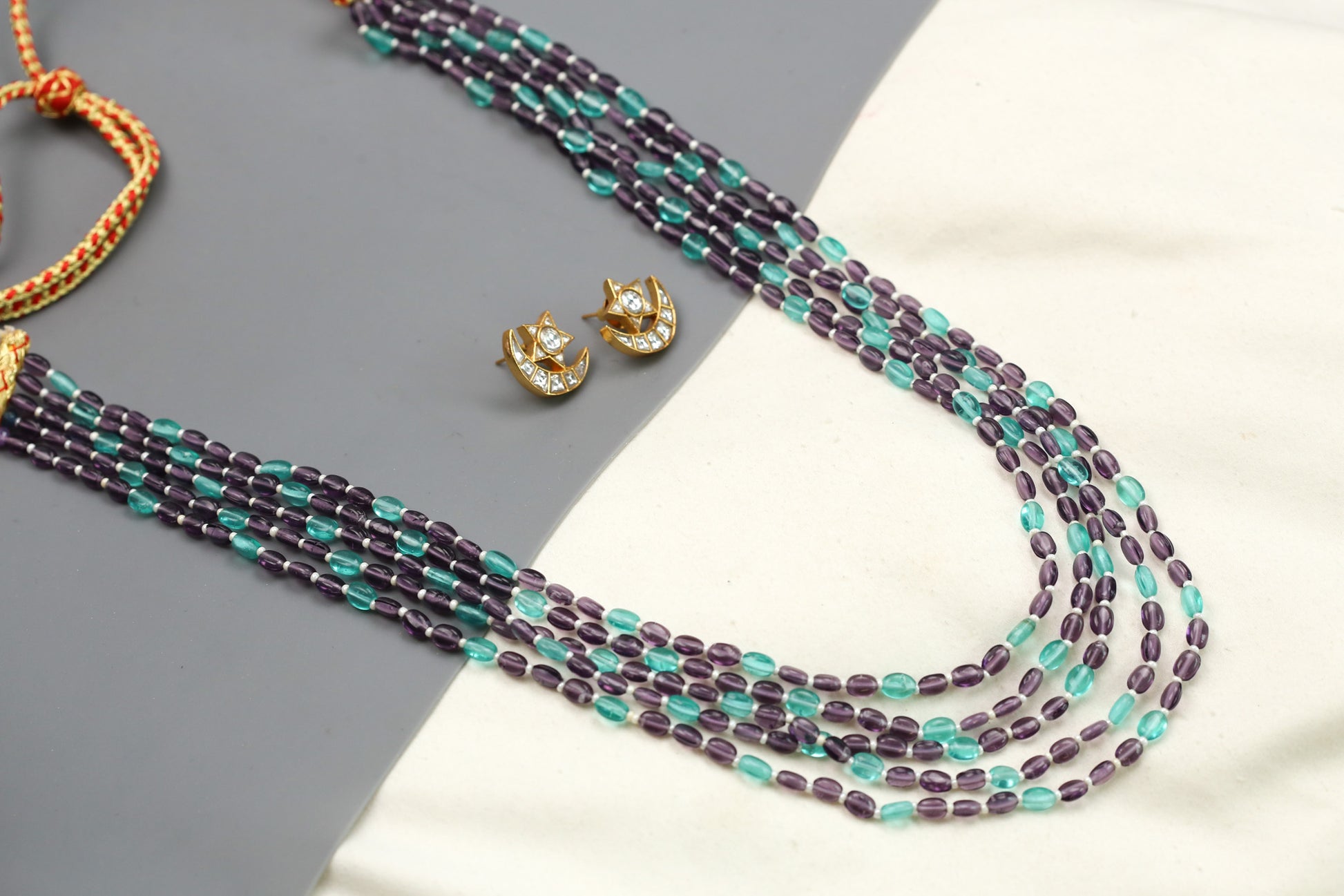Rasa Semiprecious Mala Necklace - Multi