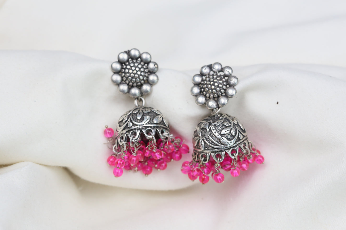 Soniya Oxidized Jhumka - Style 4