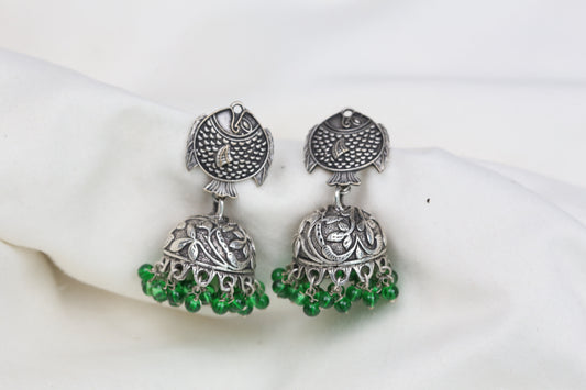 Soniya Oxidized Jhumka - Style 5