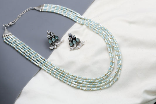 Contemporary Beaded Necklace