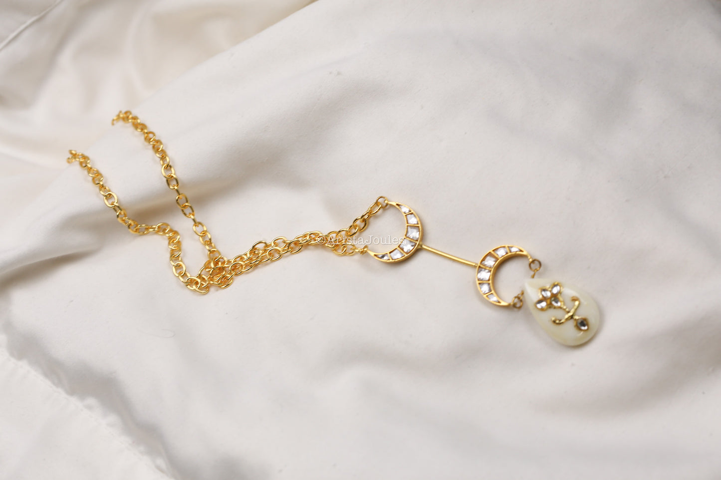 Anjali Contemporary Jadau Kundan Necklace