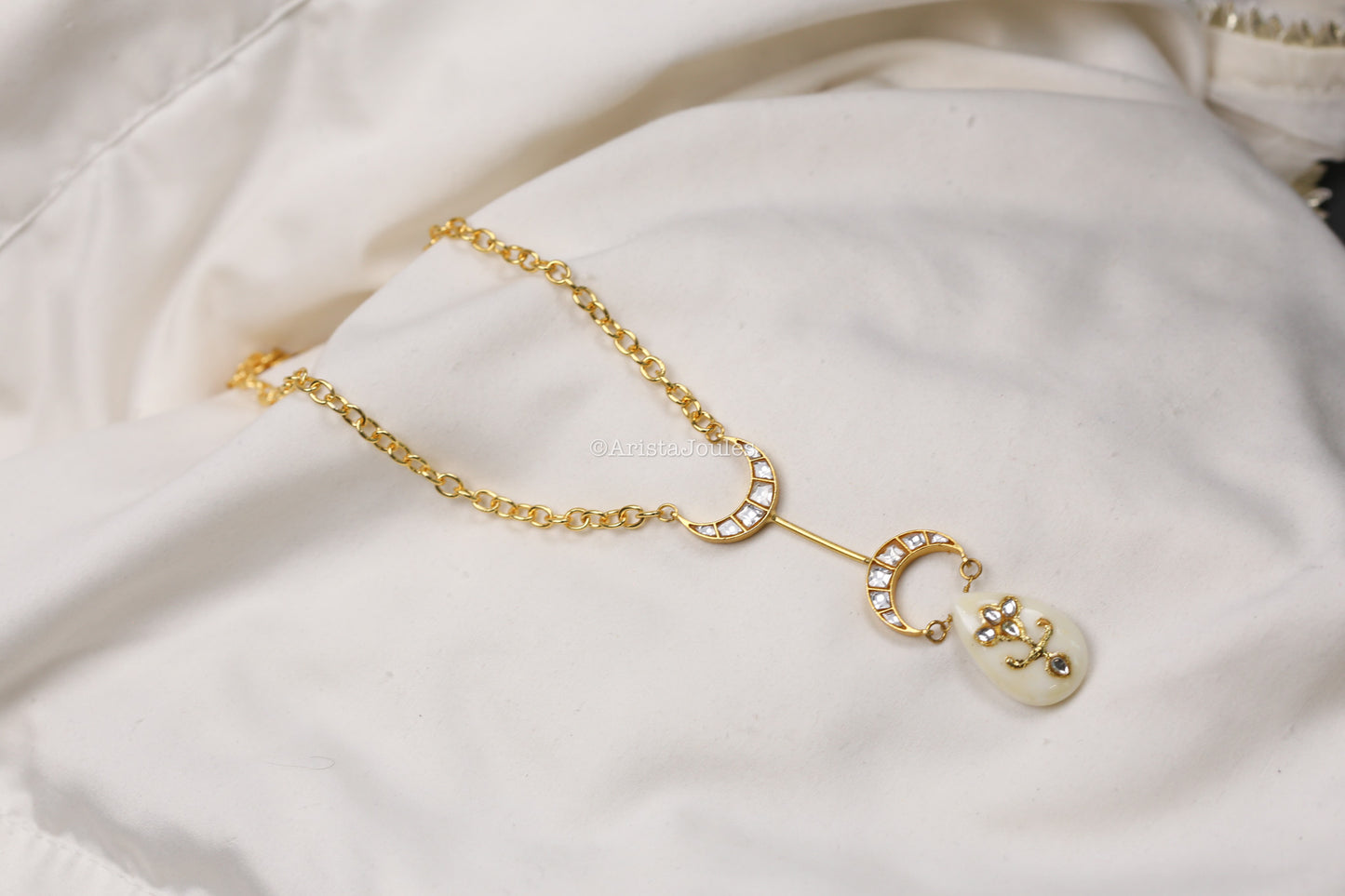 Anjali Contemporary Jadau Kundan Necklace