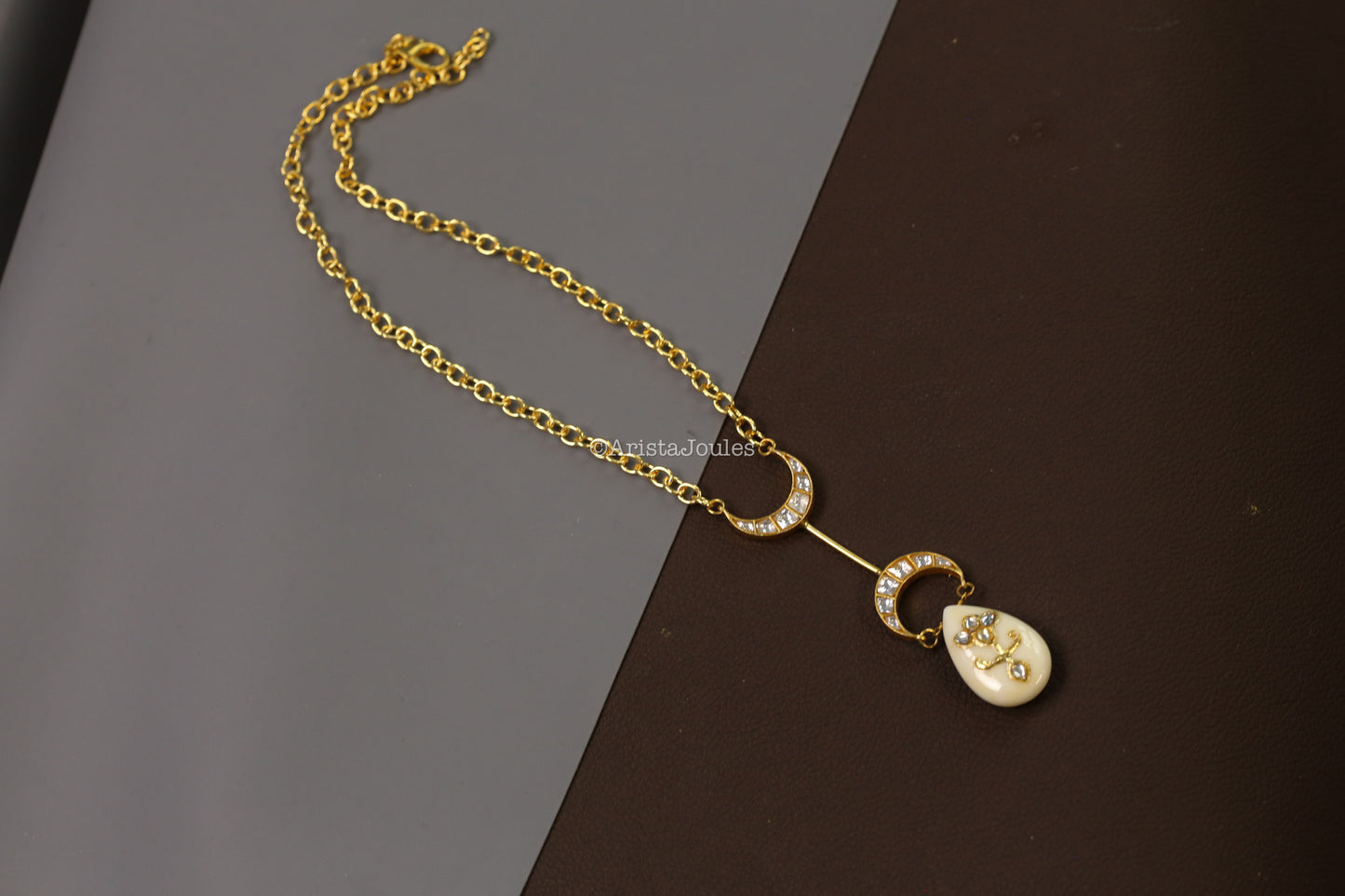 Anjali Contemporary Jadau Kundan Necklace