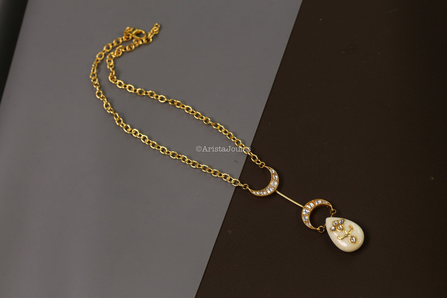 Anjali Contemporary Jadau Kundan Necklace